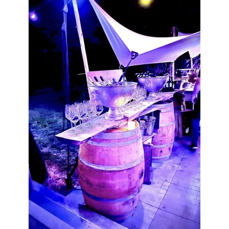 Frapiera Vintage 47cm aluminiu cu picior