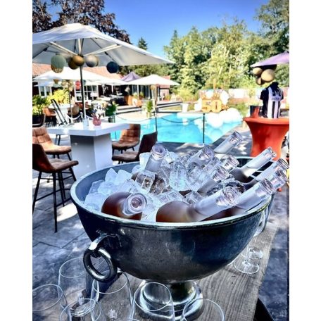 Frapiera Vintage 47cm aluminiu cu picior