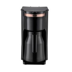 Cafetiera cu filtru si termos Rose Gold 800W