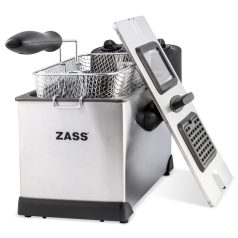 Friteuza cu temporizator 3l inox 2000W