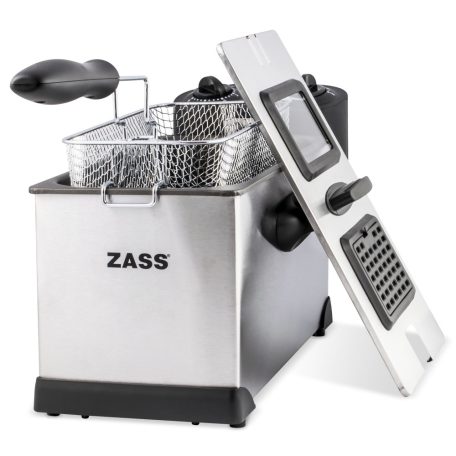 Friteuza cu temporizator 3l inox 2000W