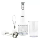 Blender de mana alb cu accesorii 600W